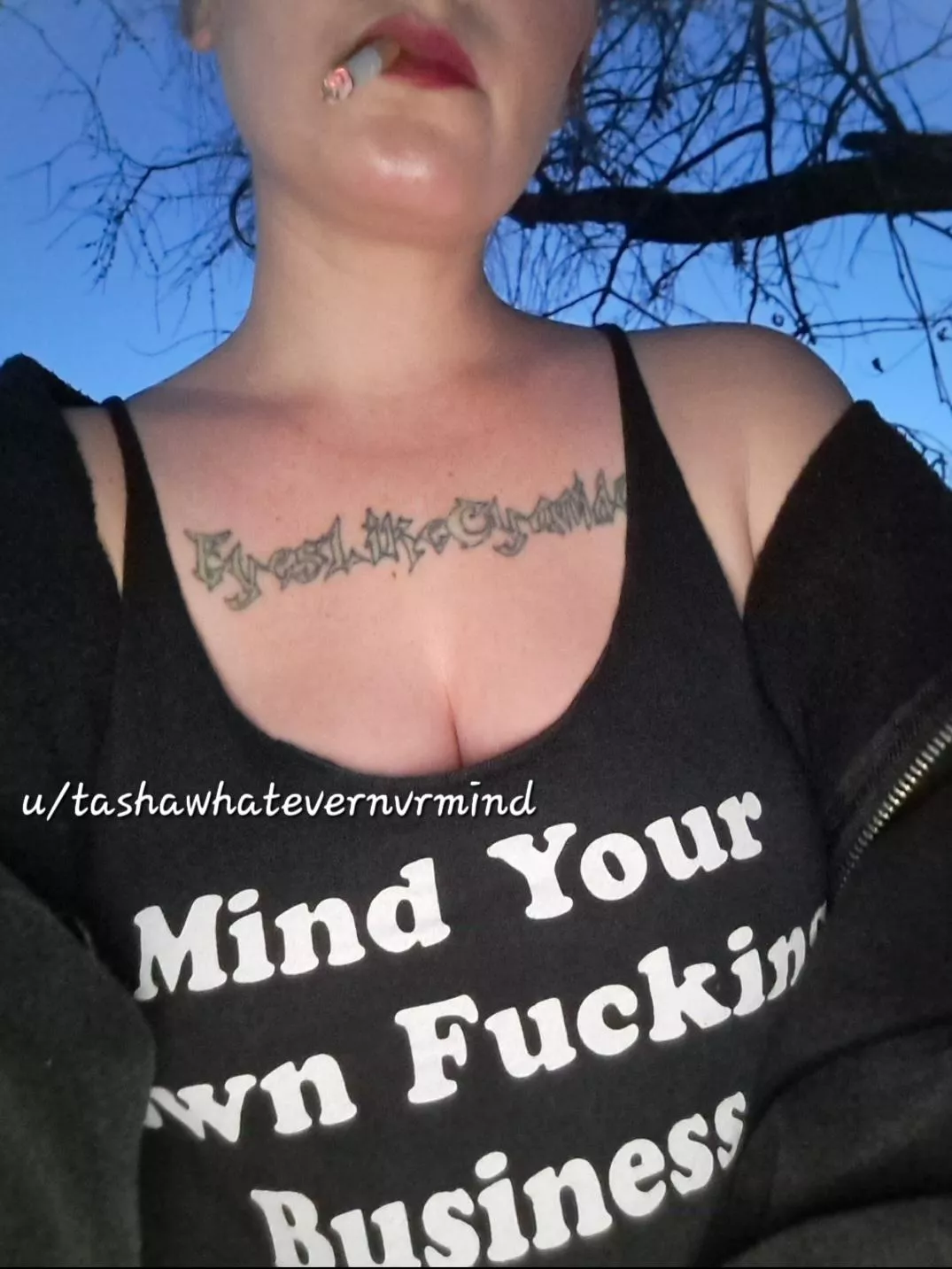 When ppl tell me I should quit