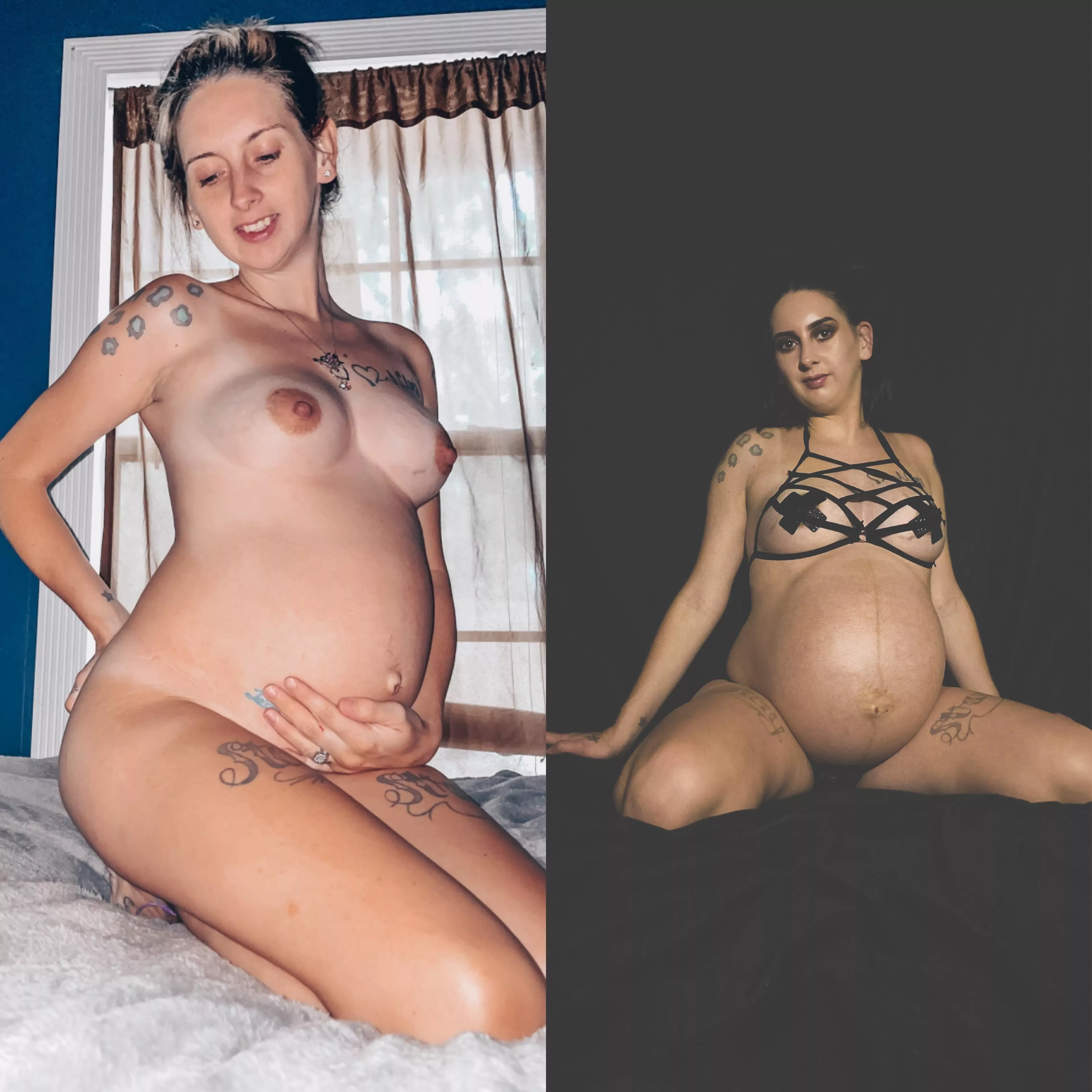 6 months vs 9 months ☺️ would you still fuck me?