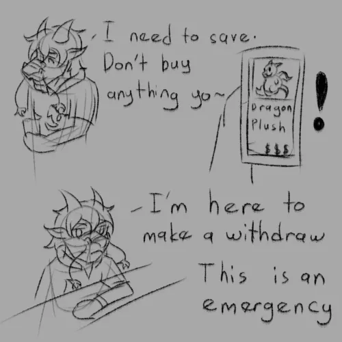 Cute dragon merchandise are my weakness. (Oc)