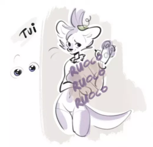 MEET TUI!!!!! She is my very first fursona, thank you so much to everyone who gave advice! She wants hugs!!