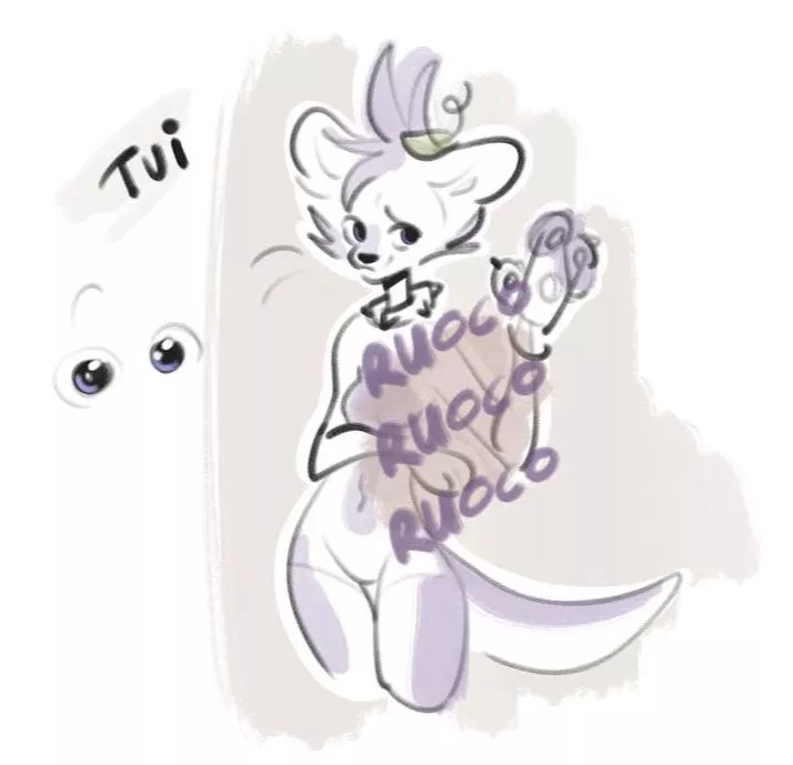 MEET TUI!!!!! She is my very first fursona, thank you so much to everyone who gave advice! She wants hugs!!