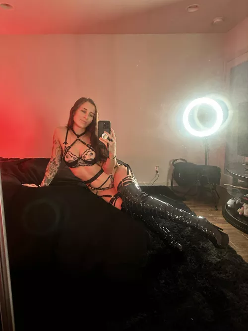 Not all demons have horns, some have thigh high boots  