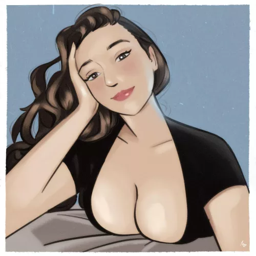 Pinup portrait - by me