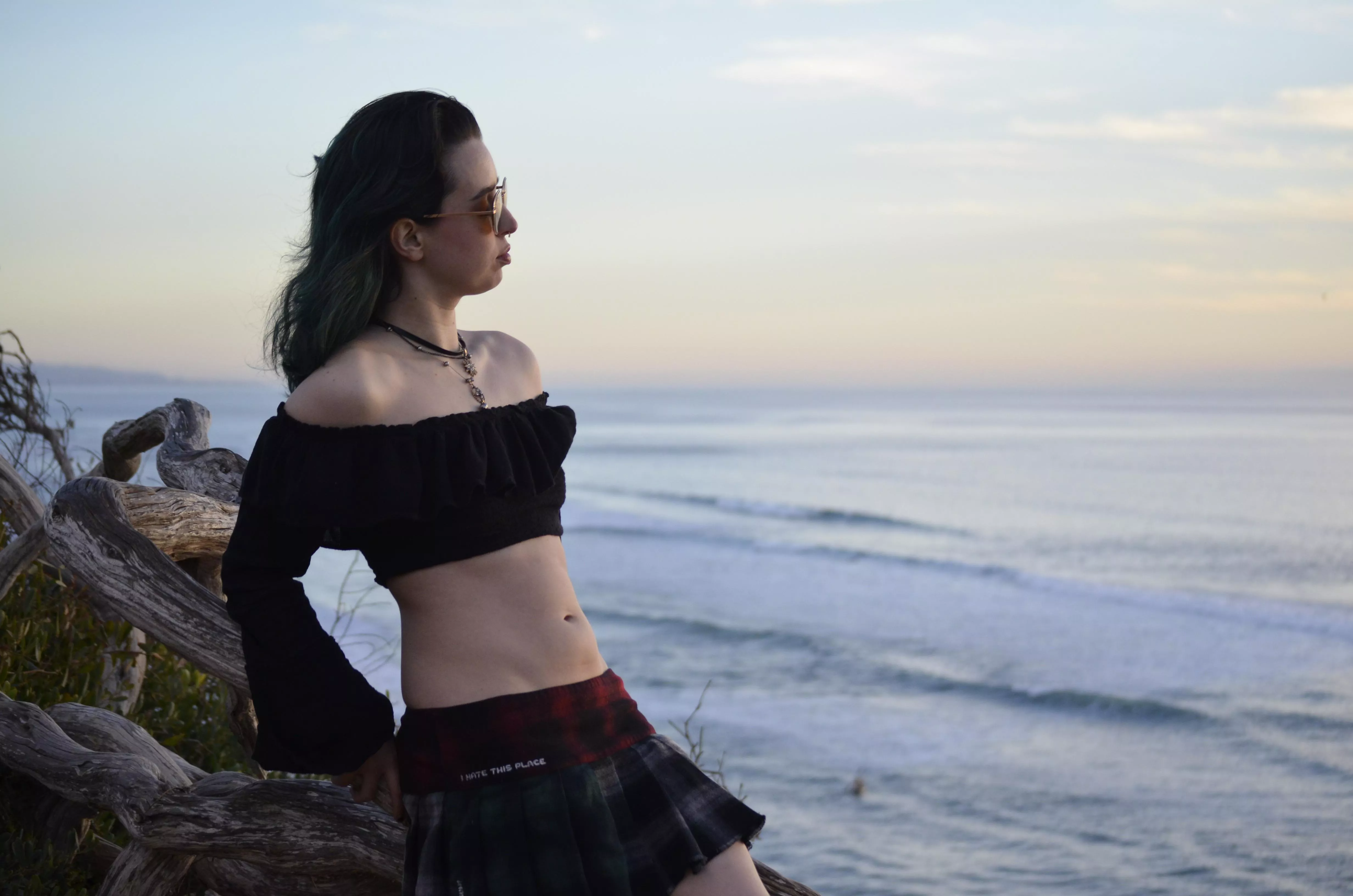 Plaid by the sea baby 💦 [oc]