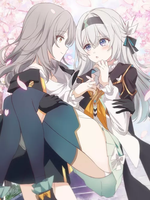 Stelle and Firefly[Honkai: Star Rail]