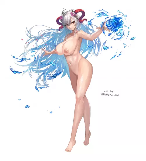 Summer Freyja edits(+all poses in X @BetterCommSoul)