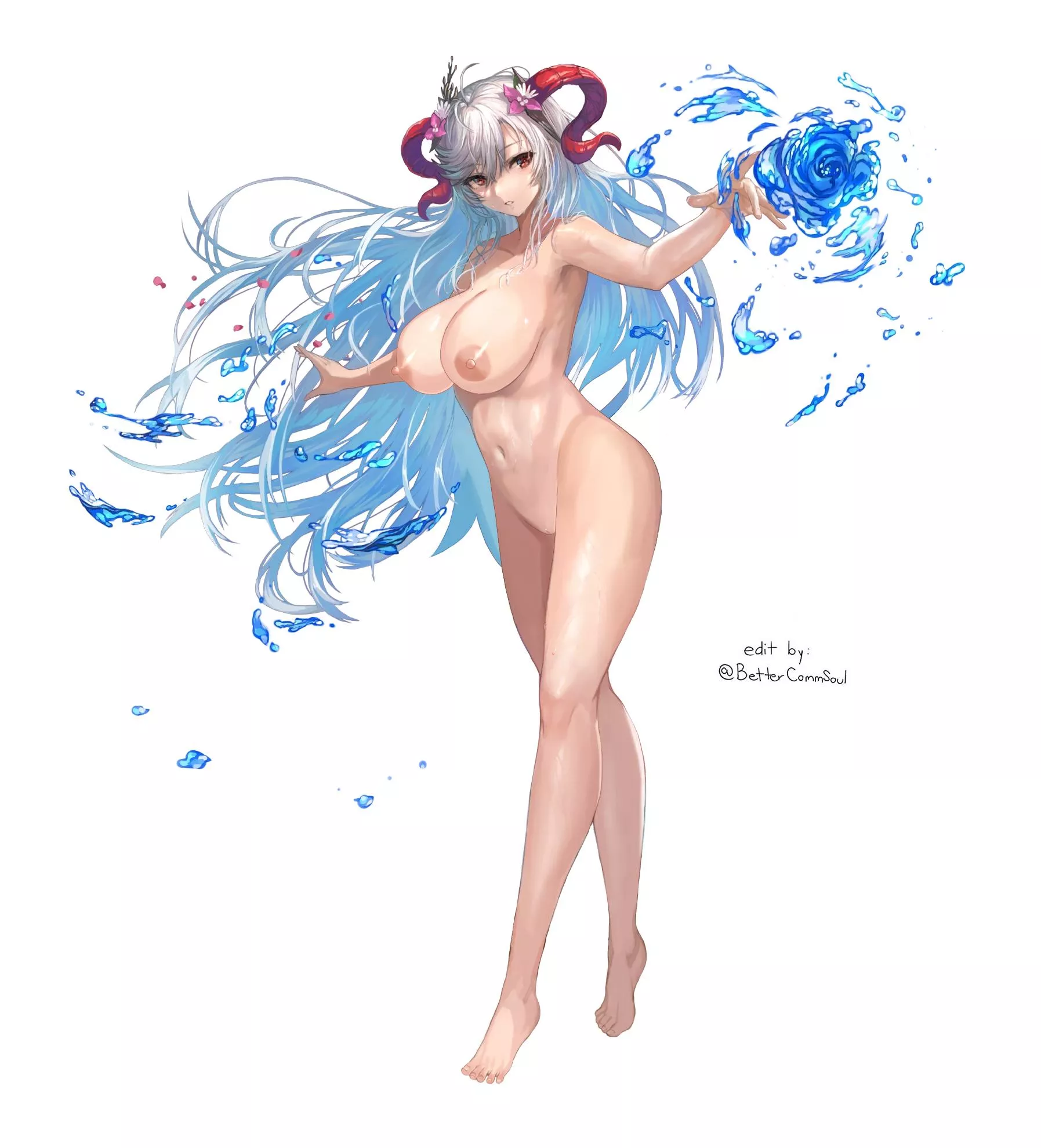 Summer Freyja edits(+all poses in X @BetterCommSoul)