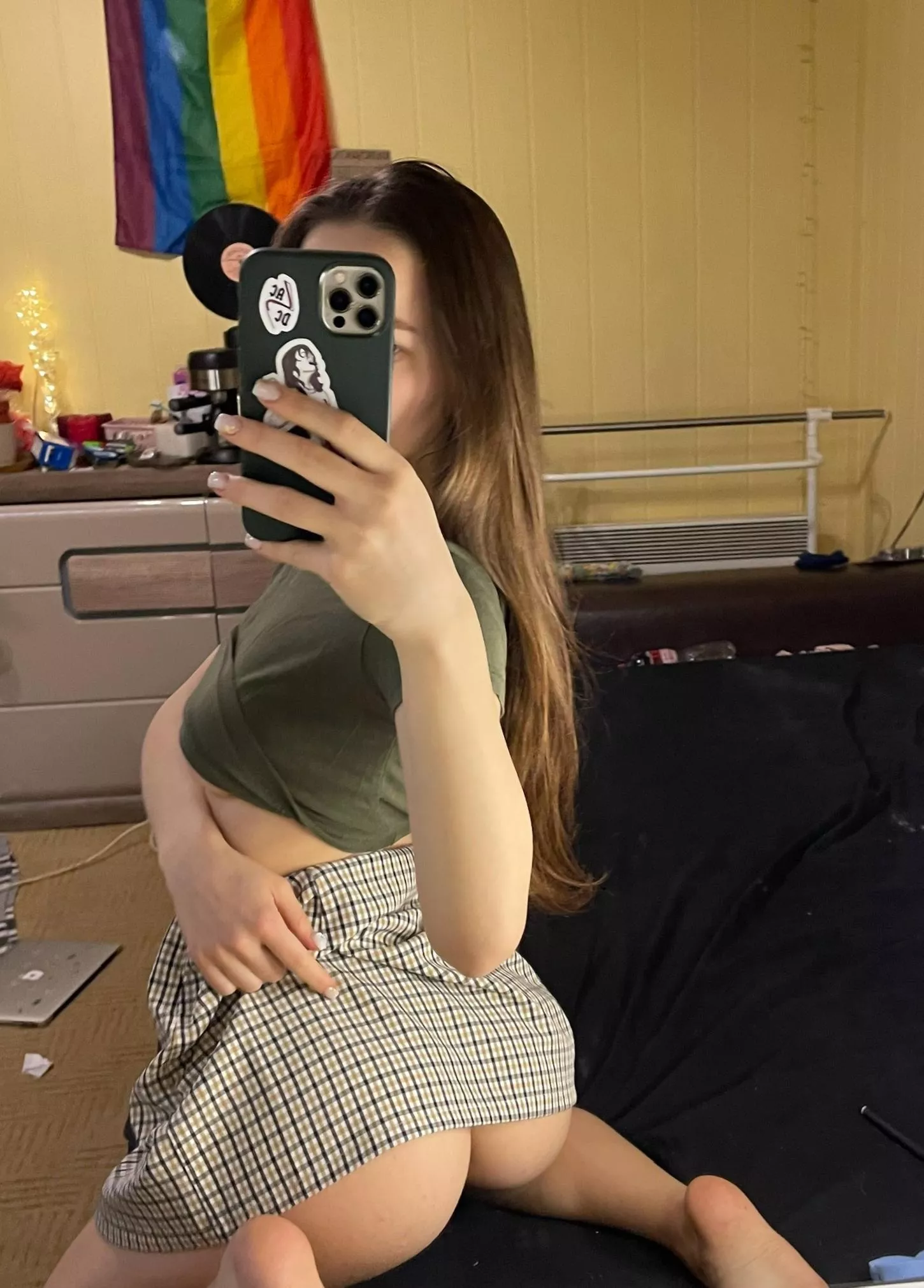 At the hotelgetting ready for dinner