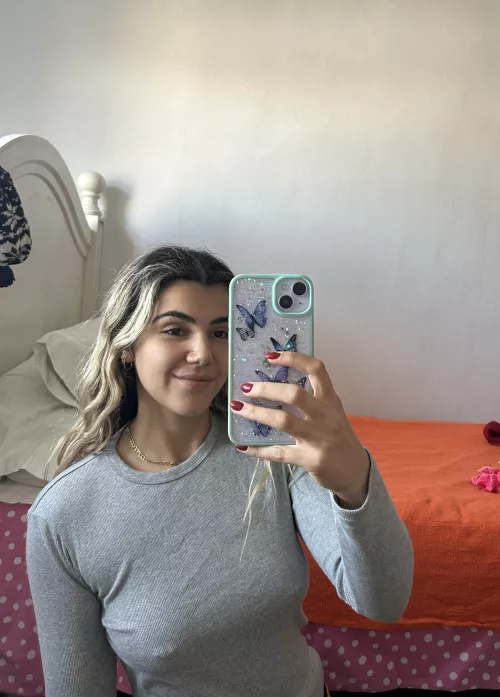 Can you tell I forgot my bra