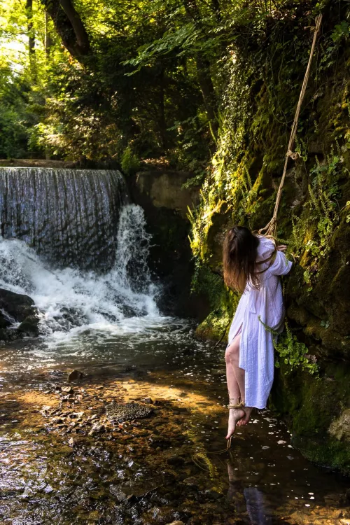 great scenery... and waterfall is cool too