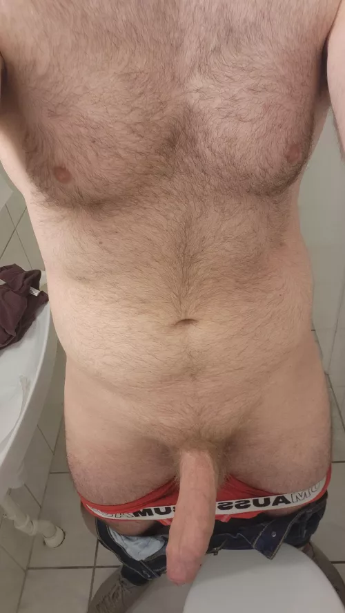 I like it when it's a little trimmed, but still hairy