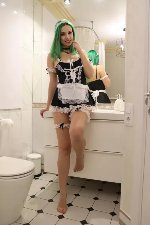 I really love cleaning