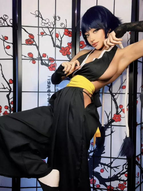 Soi Fon from Bleach by yazbunnyy