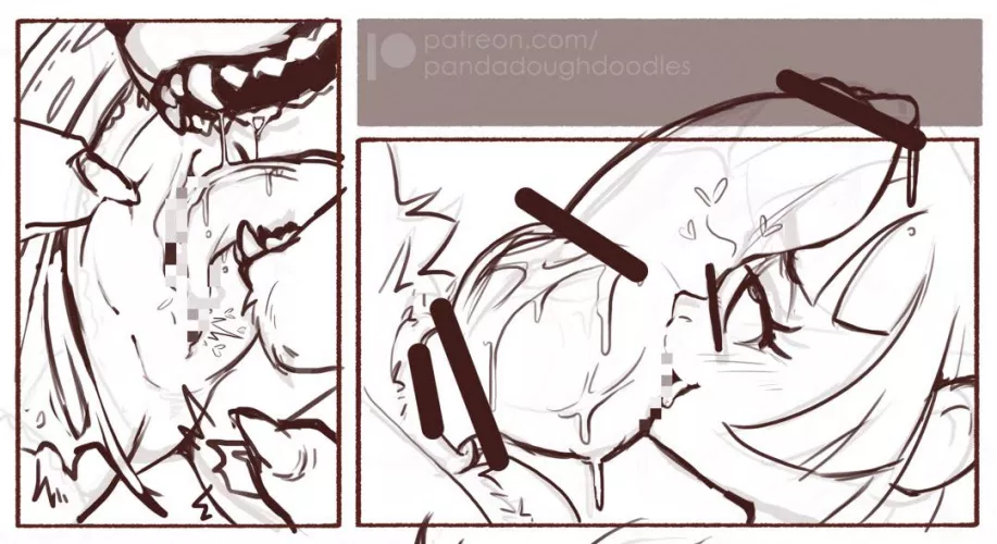 Taste Test, Comic WIP (Pandadough Lewdles) [On the Beastly Trail Comic]
