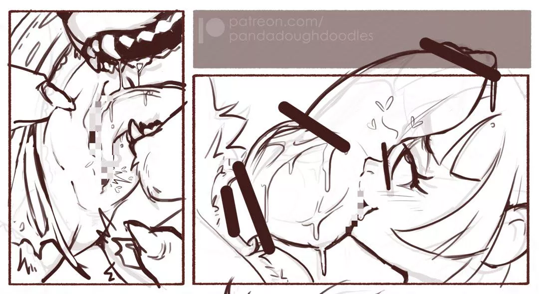 Taste Test, Comic WIP (Pandadough Lewdles) [On the Beastly Trail Comic]