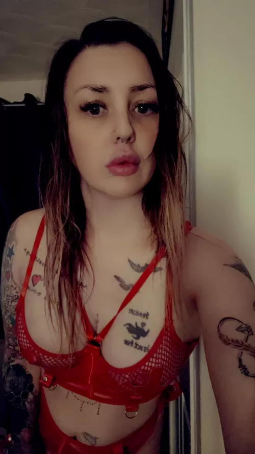 What do you think of my new red bra ? [IRTR]