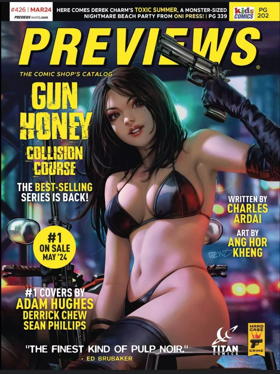 Damn. Even Previews brings the plot! [Previews 426] 