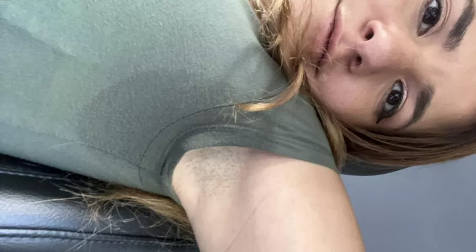 I got a little sweaty 