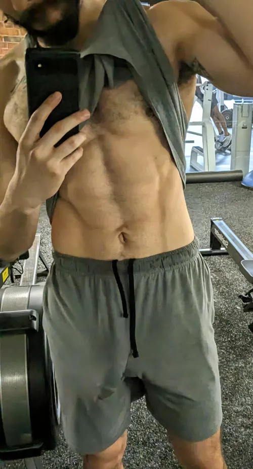 I had a nice pump at the gym 