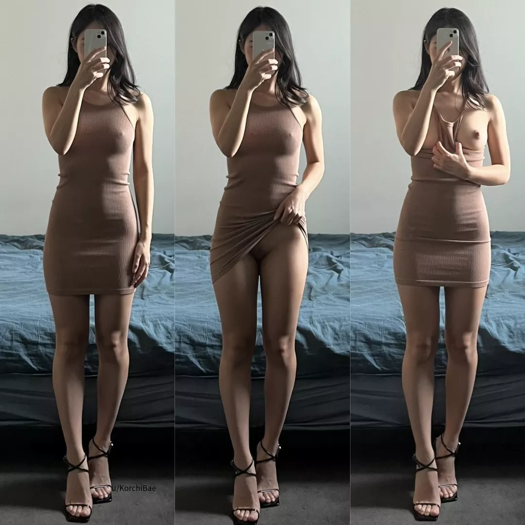 I heard you liked tight dresses and heels... 😈