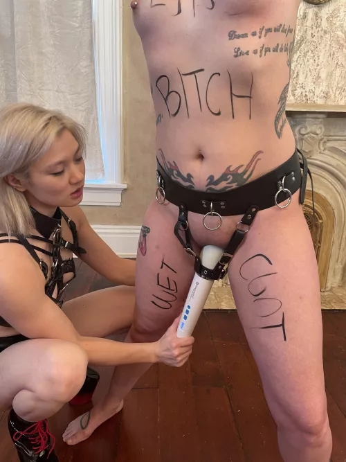 Only humiliated and degraded slaves get orgasms [oc][domme]