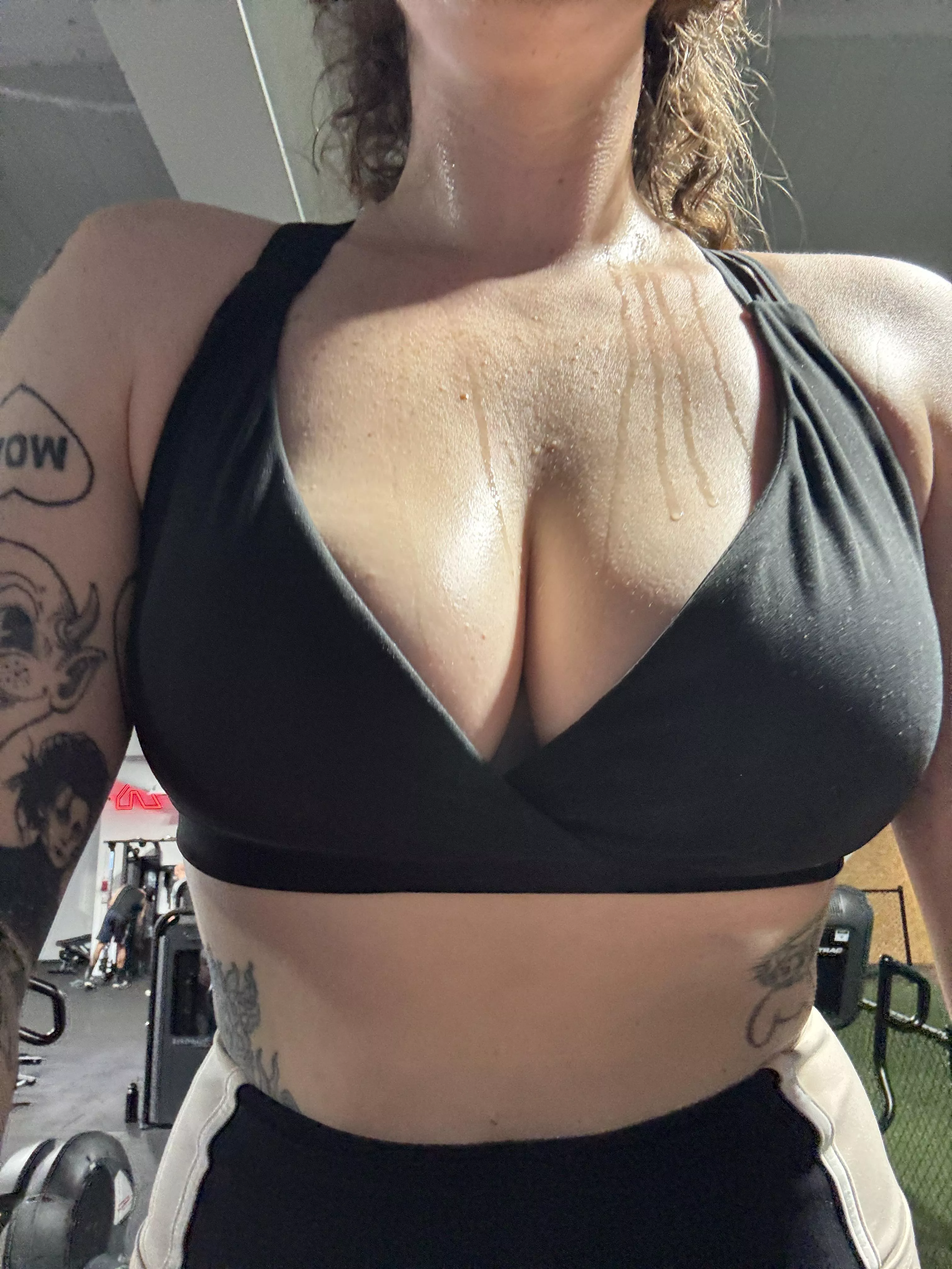 Try not to lick the stairmaster when I leave 