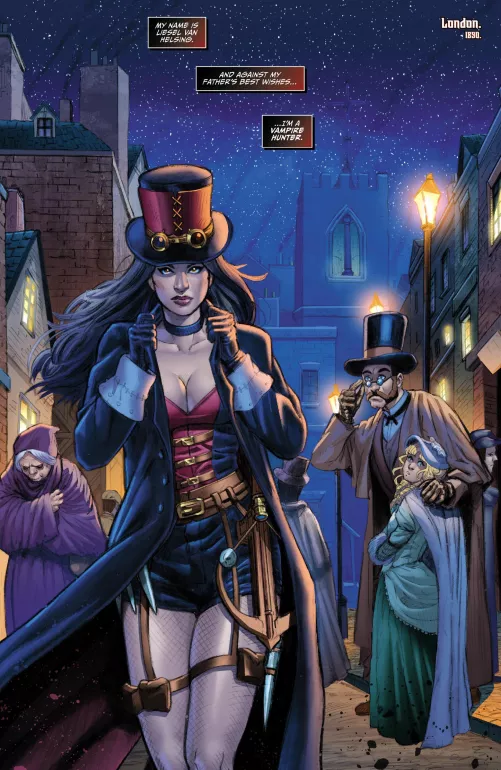 Vampires for the plot [Van Helsing – Vampire Hunter #2]
