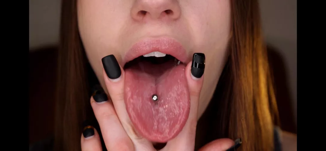 25% off on tongue fetish JOI vid! Close up and full face view. Dirty talk, asmr wet sounds, spit play, begging for cum :P