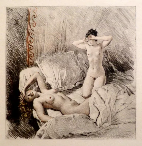 art by Paul-Emile Becat