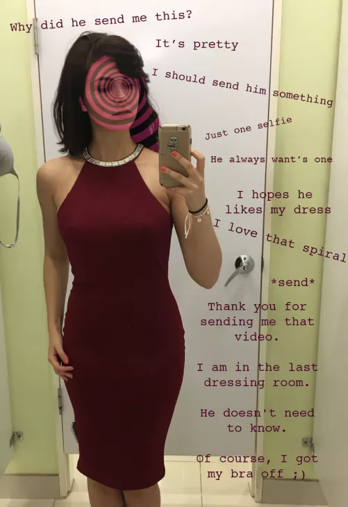 Dressing room hijinx