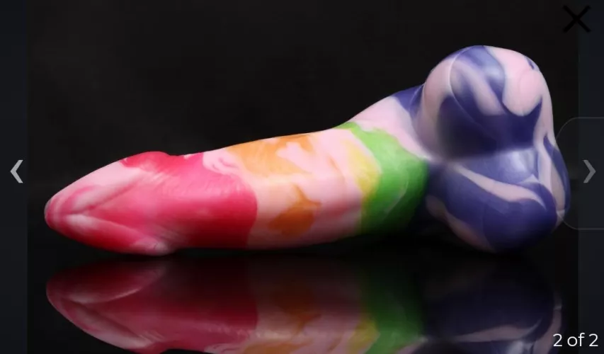 From todays drop: Duke in this beautiful color pattern, suction cup, and a super minor flop! 😍