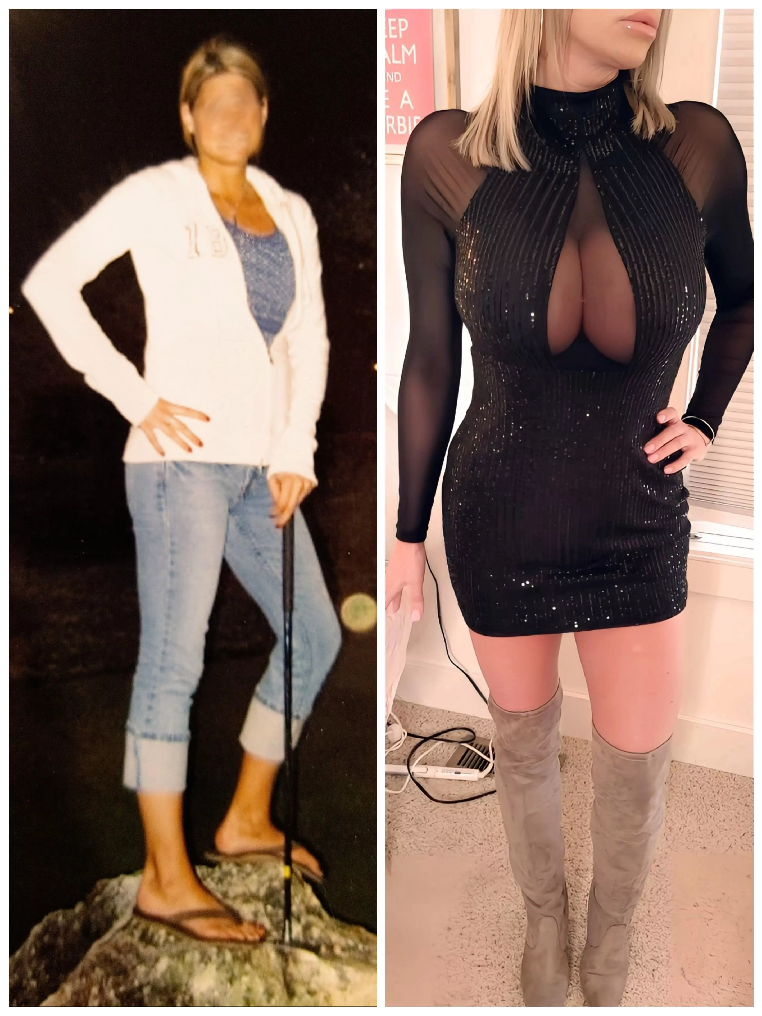 How I used to go out on a Friday night vs. How I go out of Friday nights now