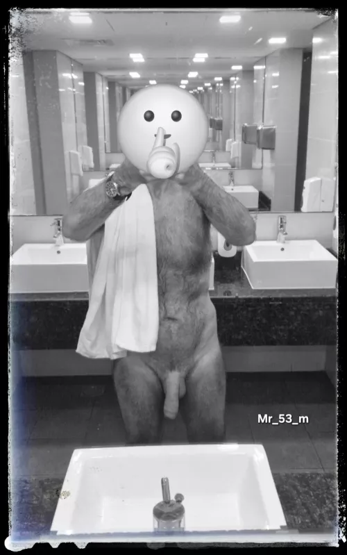 Just going to showers 