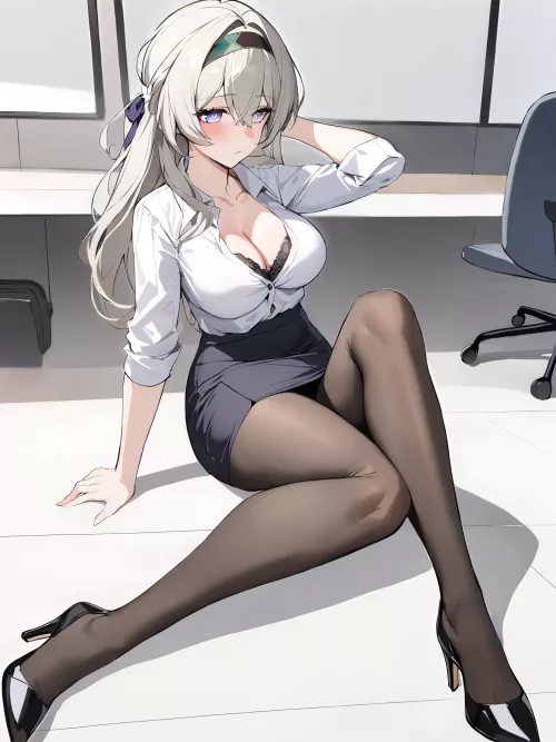 Office Lady Firefly [Honkai Star Rail]