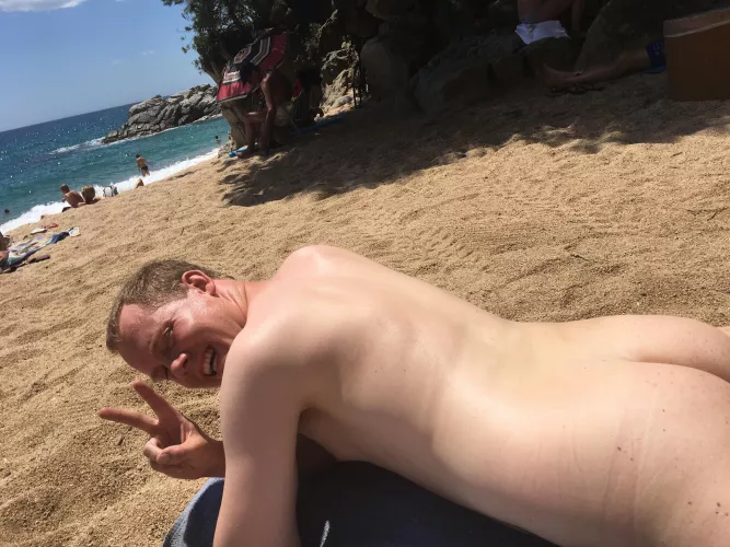 Playa Cala Sa Boadella in Spain. Want to go back :)