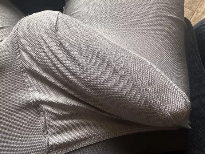 So hard to hide this at the gym