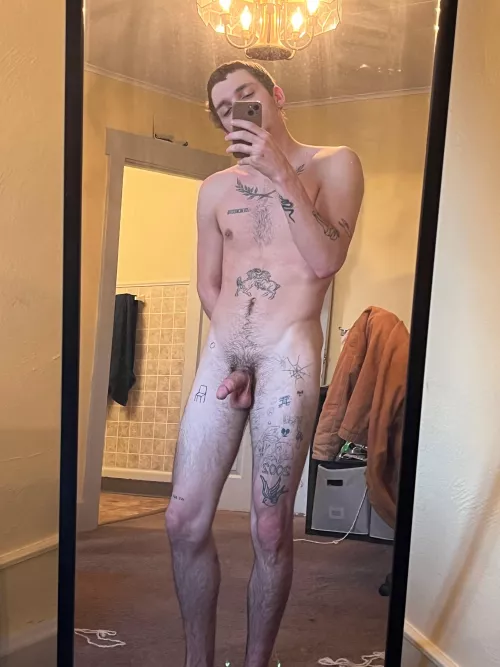 Walking around naked 