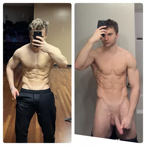 What the gym gets to see vs what you get to see