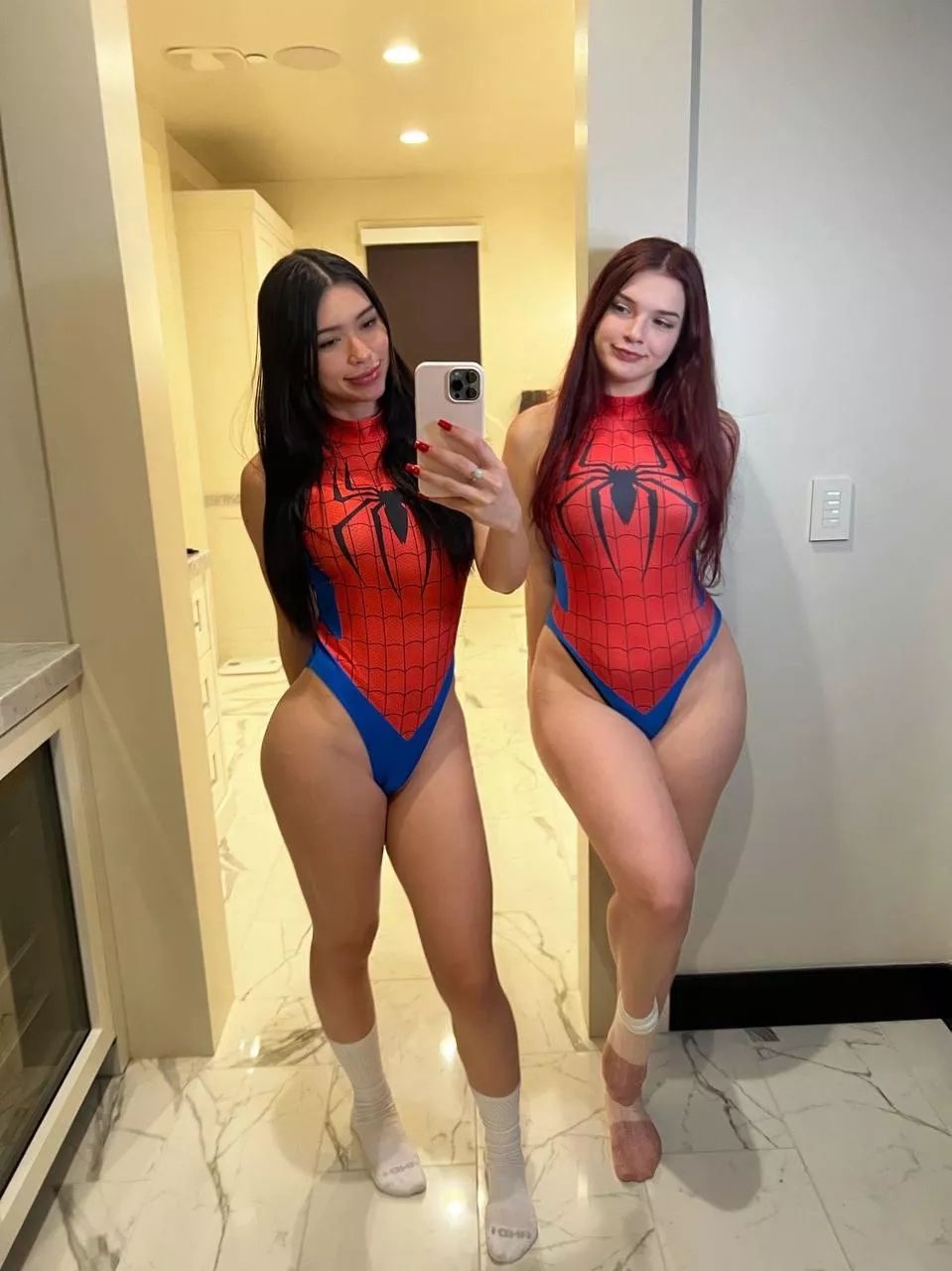 You know that meme with the two Spiderman...