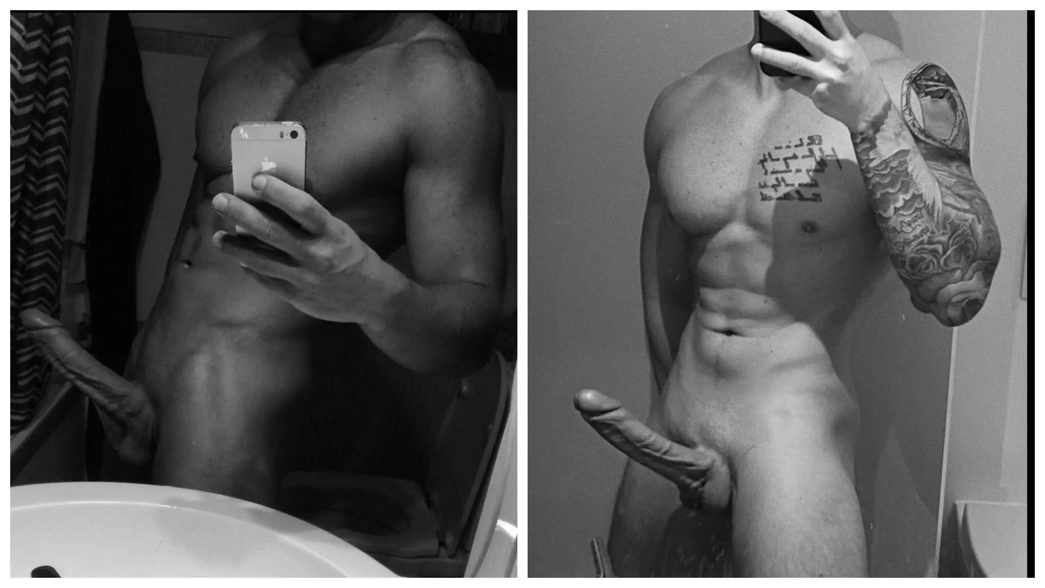 10 years apart and a lot of tattoos