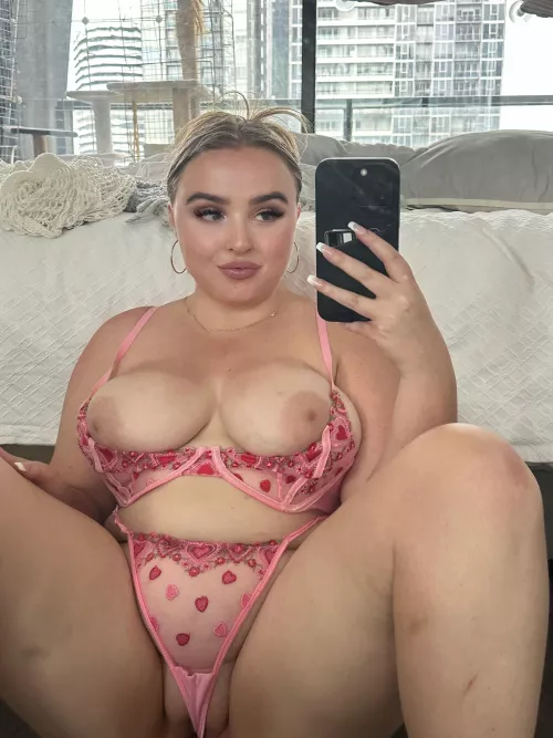 A comfortable position to get kissed