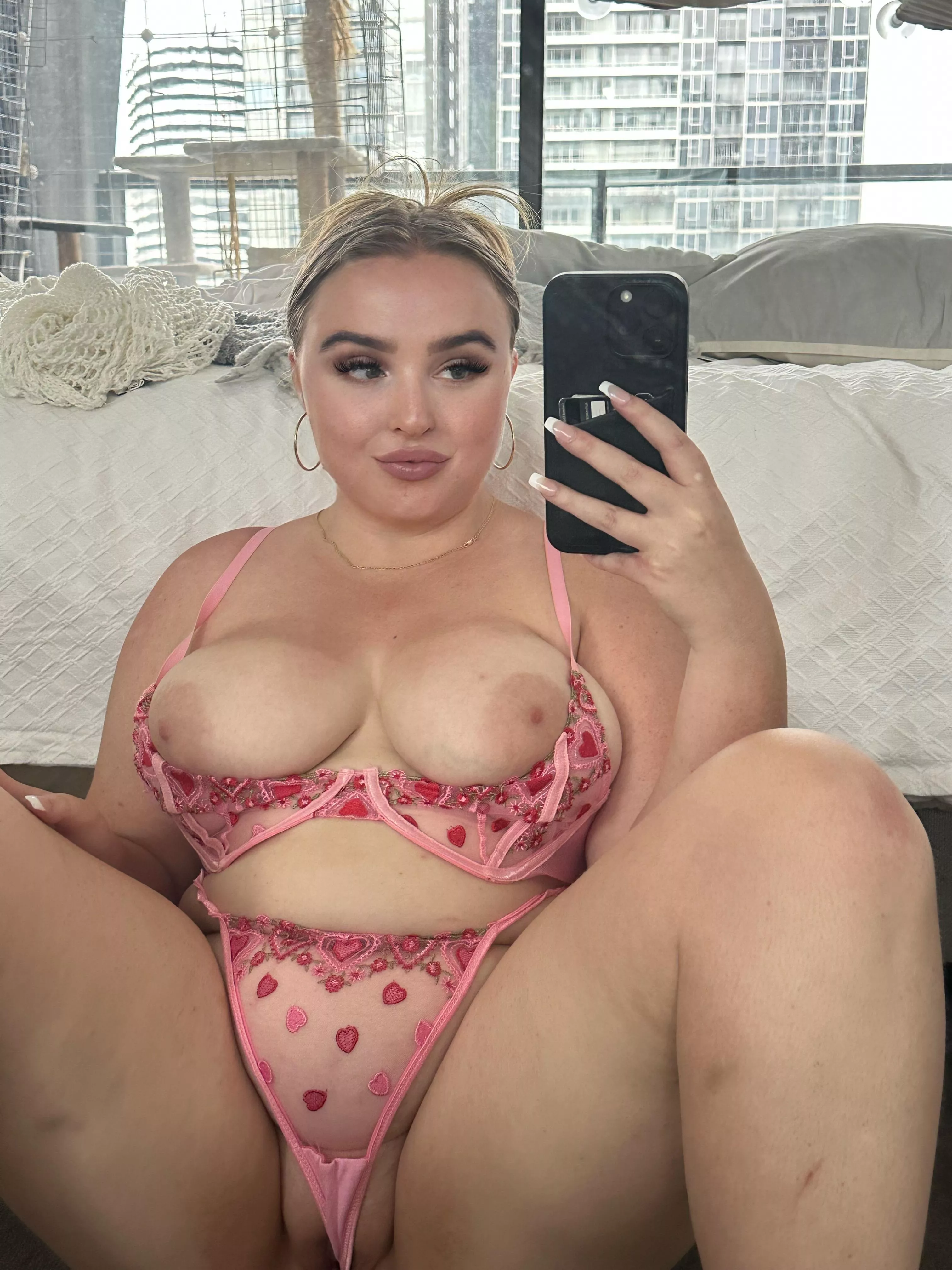 A comfortable position to get kissed