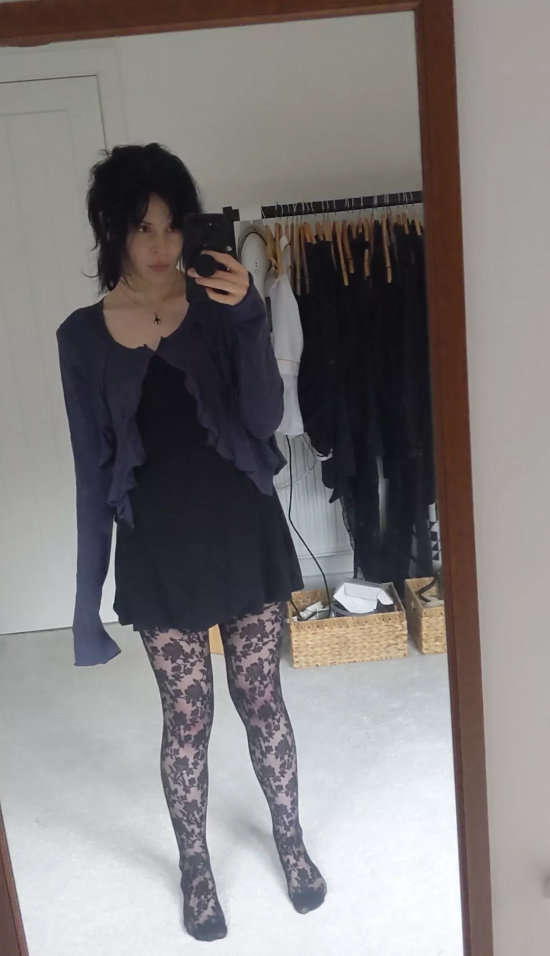 Floral tights 