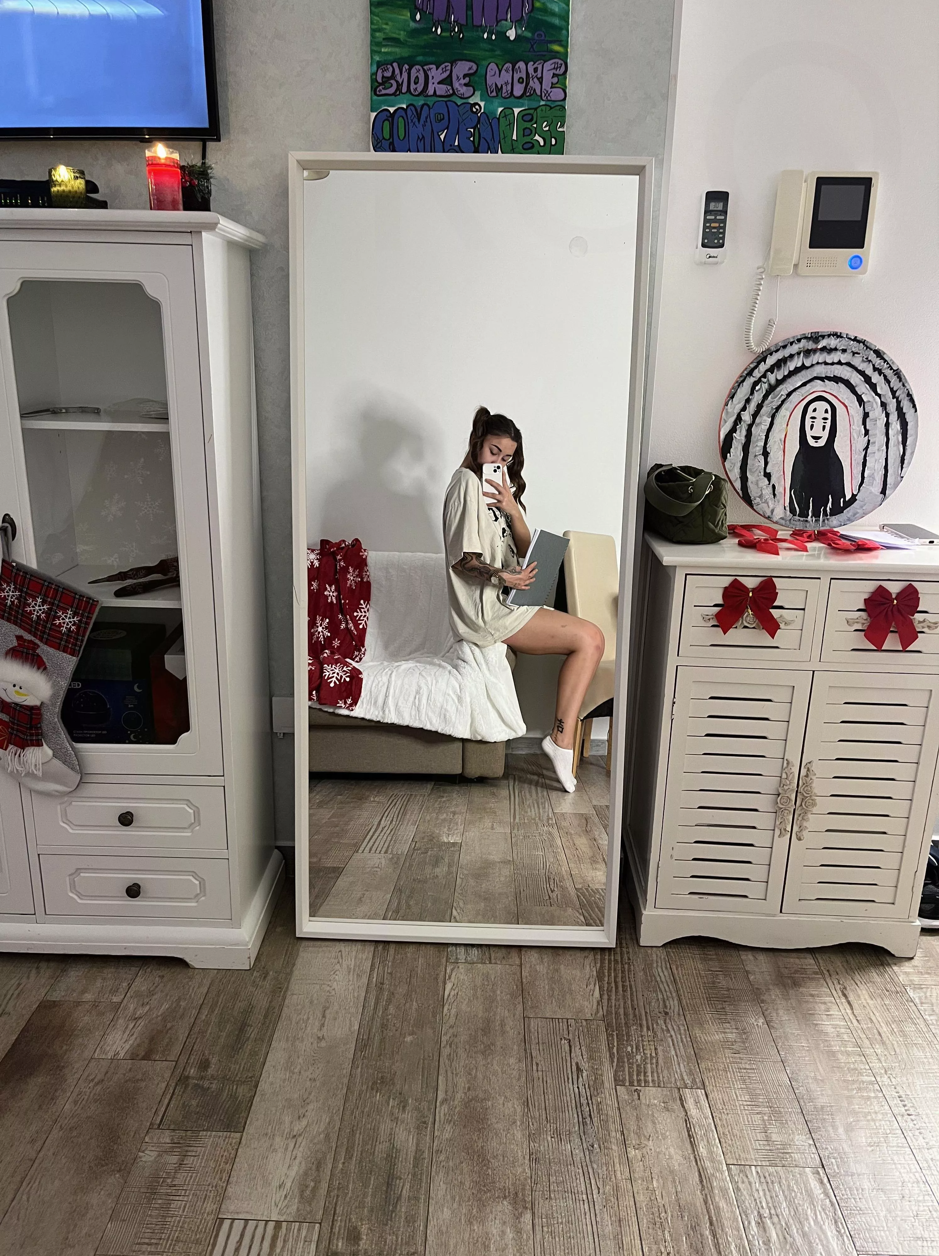 No one has to know you have an obsession with my socks