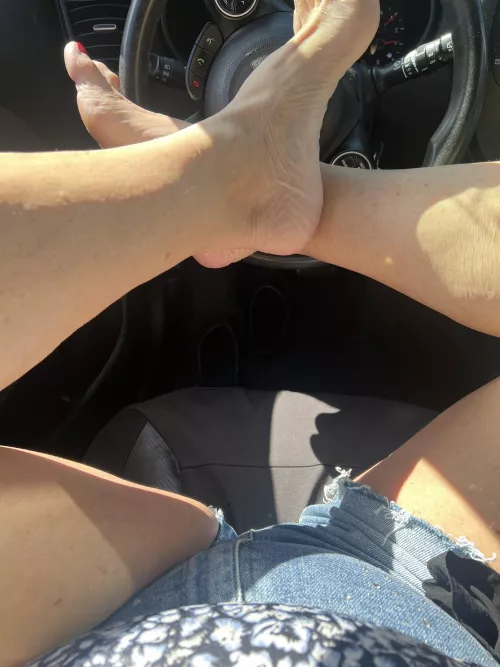 60 wanna see what else granny can do in the car??