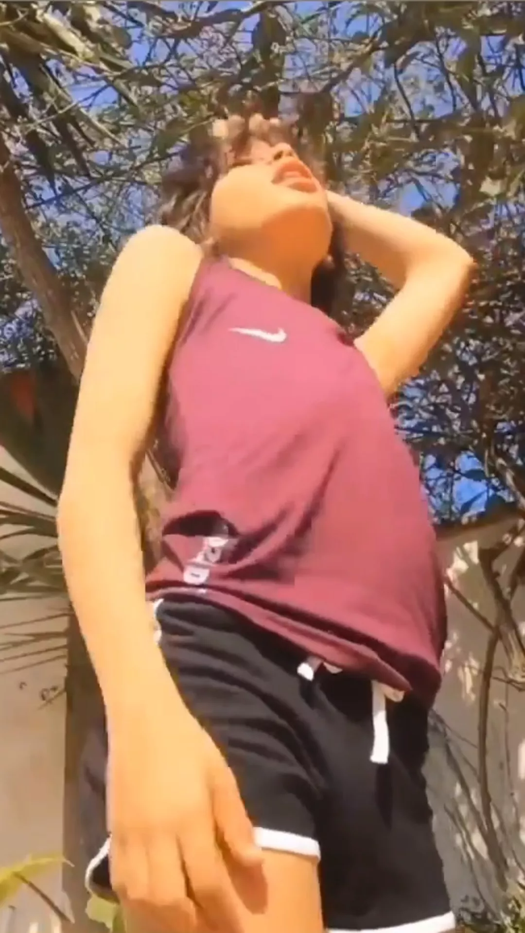 A screenshot from my dance video 😇❤️