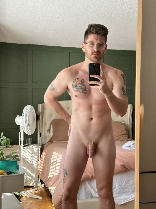 All sweaty after the gym…who wants to wash me in the shower