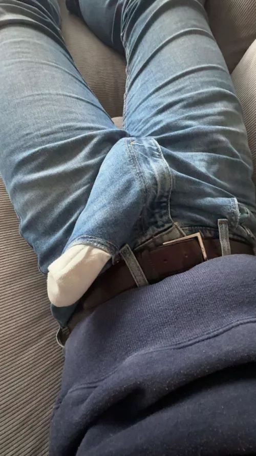 Can you grab something in my pocket for me? 