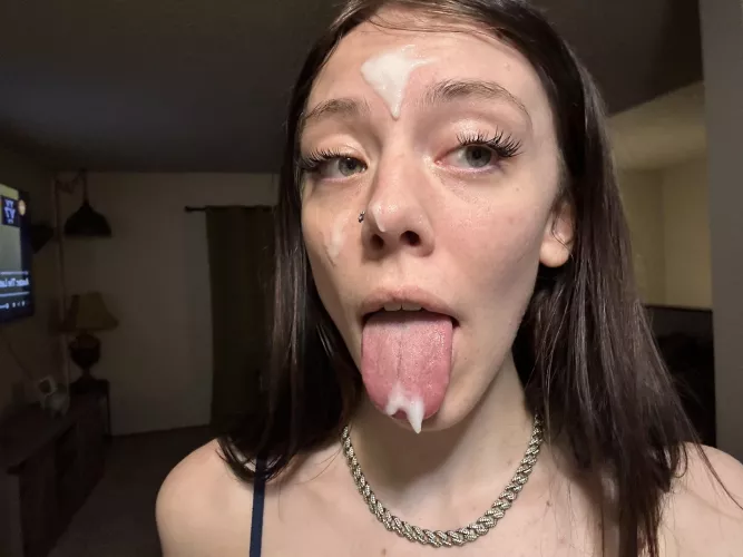 Is it weird that I kinda like the taste of cum