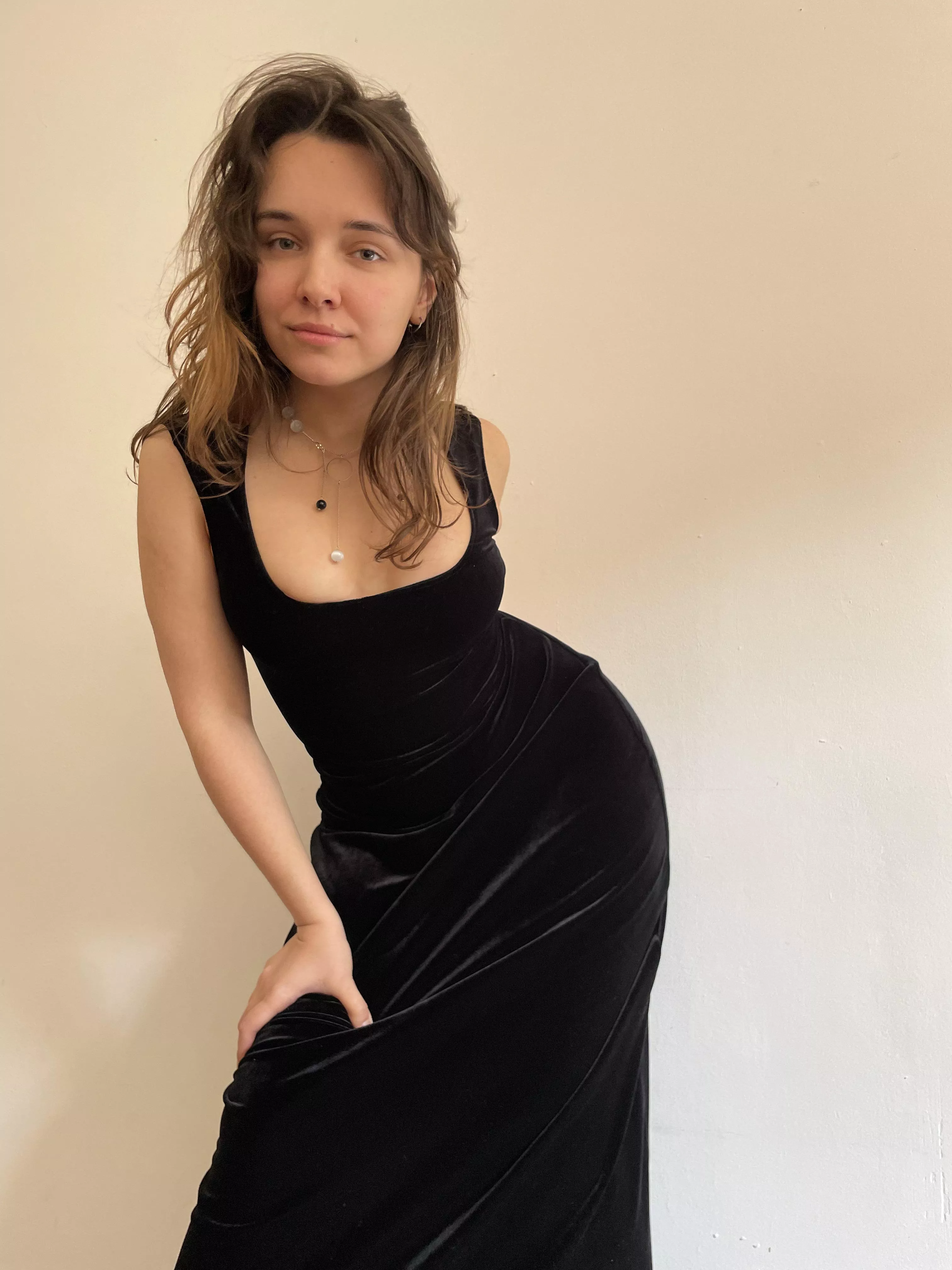 It's a great dress to take out on a date with someone